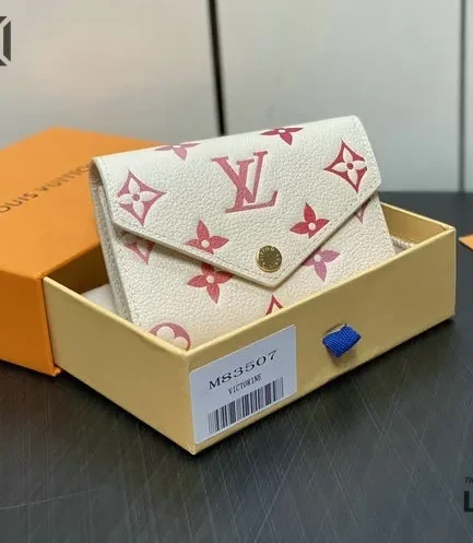 Louis Vuitton 1:1 Mirror Replica Victorine Wallet Monogram Empreinte 9.5CM/3.7IN Louis Vuitton Replica Wallets