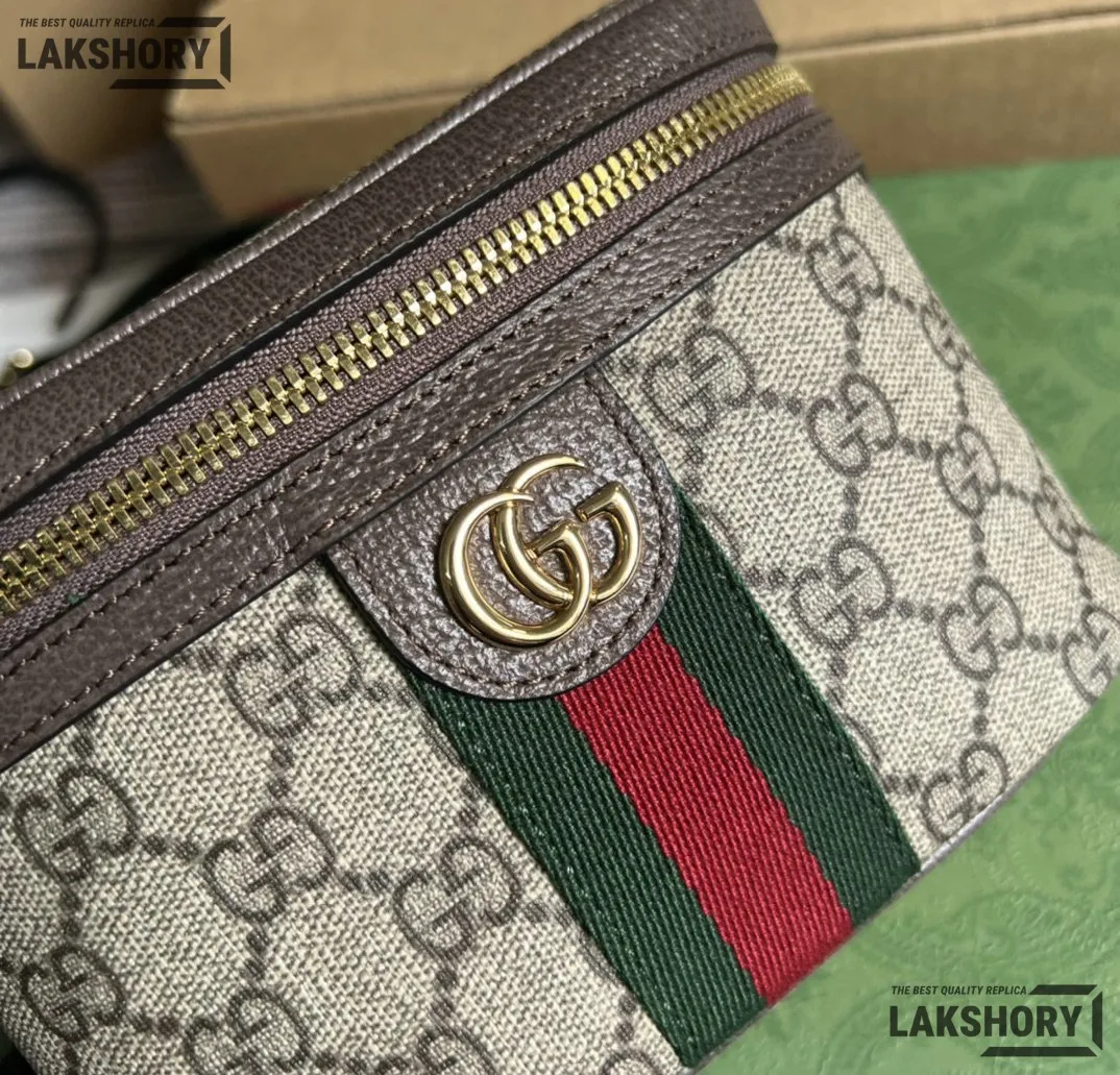 Gucci 1:1 Mirror Replica GG Monogram Ophidia Belt Bag Beige 18CM/7.1IN Gucci Replica Ophidia Bags Gucci 1:1 Mirror Replica GG Monogram Ophidia Belt Bag Beige 18CM/7.1IN Gucci Replica Ophidia Bags