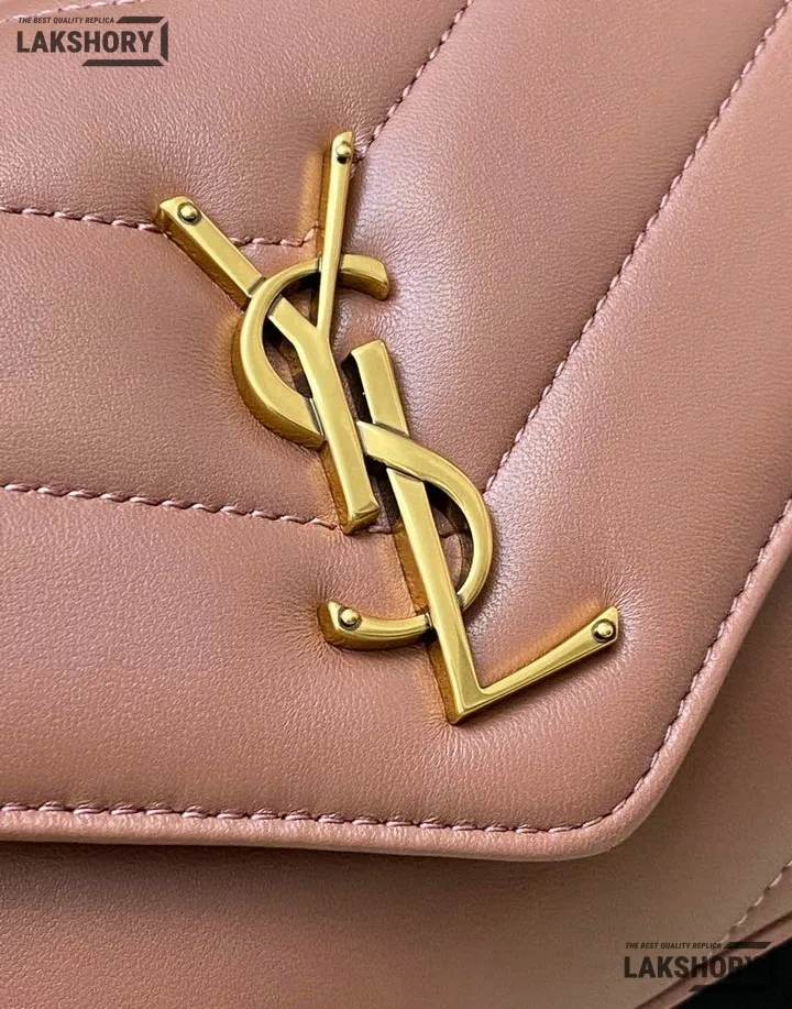 Ysl 1:1 Mirror Replica Loulou Small Matelassé Chain Bag 24CM/9.4IN Replica Crossbody Bags Ysl 1:1 Mirror Replica Loulou Small Matelassé Chain Bag 24CM/9.4IN Replica Crossbody Bags