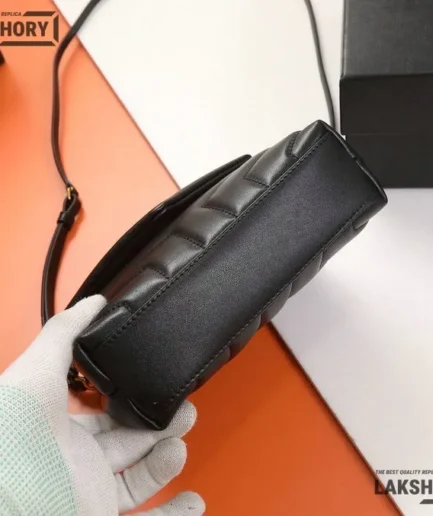 YSL 1:1 Mirror Replica Calfskin Loulou Toy Crossbody Flap Bag 20CM/7.9IN Replica Crossbody Bags