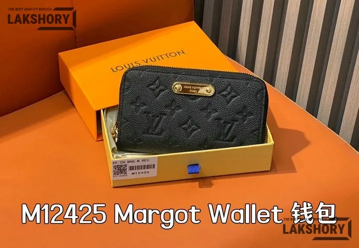 Louis Vuitton 1:1 Mirror Replica Margot Wallet Monogram Empreinte 17CM/6.7IN Louis Vuitton Replica Wallets Louis Vuitton 1:1 Mirror Replica Margot Wallet Monogram Empreinte 17CM/6.7IN Louis Vuitton Replica Wallets