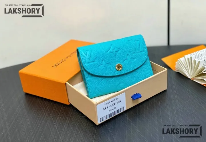 Louis Vuitton 1:1 Mirror Replica LV x TM Rosalie Coin Purse Monogram Empreinte Leather 11CM/4.3IN Louis Vuitton Replica Wallets Louis Vuitton 1:1 Mirror Replica LV x TM Rosalie Coin Purse Monogram Empreinte Leather 11CM/4.3IN Louis Vuitton Replica Wallets