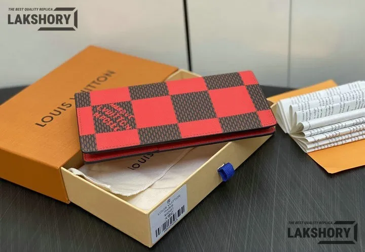 Louis Vuitton 1:1 Mirror Replica Portefeuille Brazza Long Wallet 19CM/7.5IN Louis Vuitton Replica Wallets Louis Vuitton 1:1 Mirror Replica Portefeuille Brazza Long Wallet 19CM/7.5IN Louis Vuitton Replica Wallets