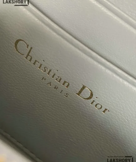 Dior 1:1 Mirror Replica Lady Dior Bloom Card Holder 8.5CM/3.3IN Christian Dior Replica Wallets