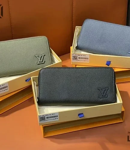 Louis Vuitton 1:1 Mirror Replica Zippy Wallet Horizontal LV Aerogram 21CM/8.3IN Louis Vuitton Replica Wallets