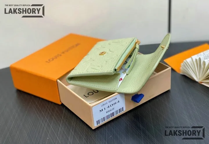 Louis Vuitton 1:1 Mirror Replica LV x TM Rosalie Coin Purse Monogram Empreinte Leather 11CM/4.3IN Louis Vuitton Replica Wallets Louis Vuitton 1:1 Mirror Replica LV x TM Rosalie Coin Purse Monogram Empreinte Leather 11CM/4.3IN Louis Vuitton Replica Wallets
