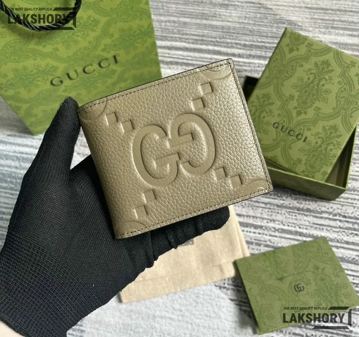 Gucci 1:1 Mirror Replica Jumbo GG Coin Leather Wallet 9CM/3.5IN Gucci Replica Wallets Gucci 1:1 Mirror Replica Jumbo GG Coin Leather Wallet 9CM/3.5IN Gucci Replica Wallets