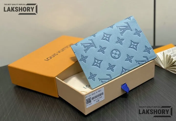 Louis Vuitton 1:1 Mirror Replica Passport Cover Monogram Shadow 14CM/5.5IN Louis Vuitton Replica Wallets Louis Vuitton 1:1 Mirror Replica Passport Cover Monogram Shadow 14CM/5.5IN Louis Vuitton Replica Wallets