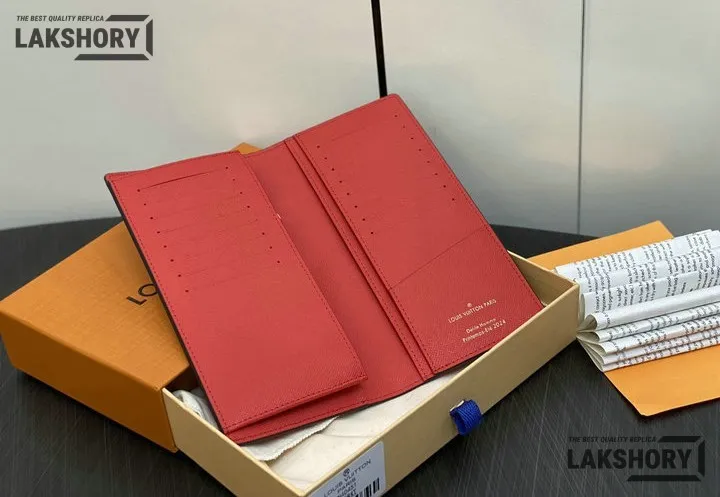 Louis Vuitton 1:1 Mirror Replica Portefeuille Brazza Long Wallet 19CM/7.5IN Louis Vuitton Replica Wallets Louis Vuitton 1:1 Mirror Replica Portefeuille Brazza Long Wallet 19CM/7.5IN Louis Vuitton Replica Wallets