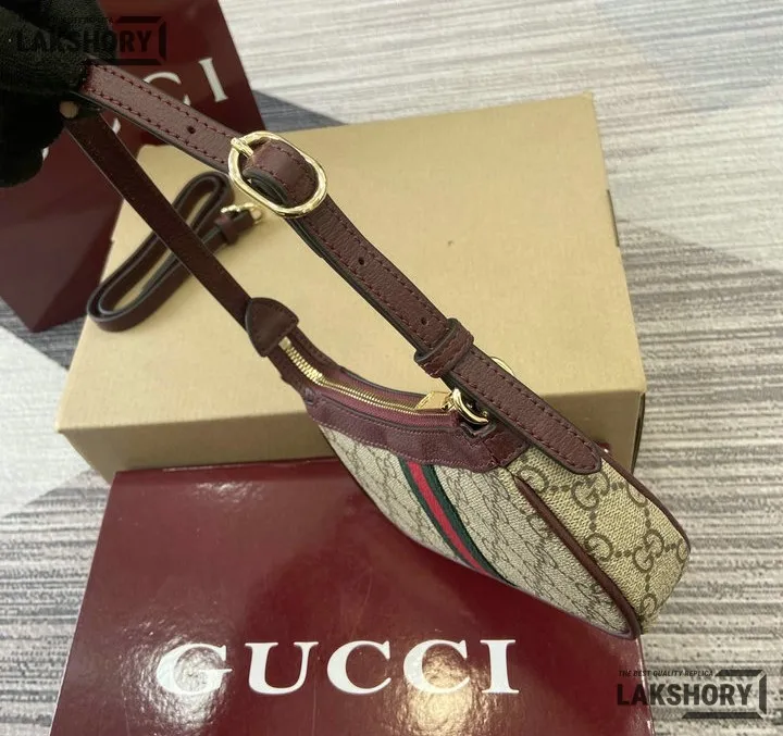 Gucci 1:1 Mirror Replica GG Ophidia Mini Shoulder Bag 19.5CM/7.7IN Gucci Replica Ophidia Bags Gucci 1:1 Mirror Replica GG Ophidia Mini Shoulder Bag 19.5CM/7.7IN Gucci Replica Ophidia Bags