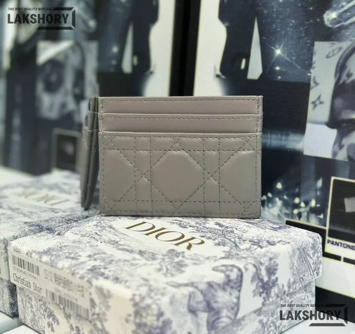 Dior 1:1 Mirror Replica Dior Caro Freesia Card Holder Christian Dior Replica Wallets Dior 1:1 Mirror Replica Dior Caro Freesia Card Holder Christian Dior Replica Wallets