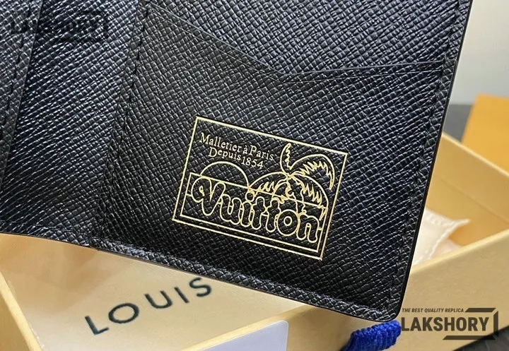 Louis Vuitton 1:1 Mirror Replica Pocket Organizer Monogram Surfin’ 7.5CM/3IN Louis Vuitton Replica Wallets Louis Vuitton 1:1 Mirror Replica Pocket Organizer Monogram Surfin’ 7.5CM/3IN Louis Vuitton Replica Wallets