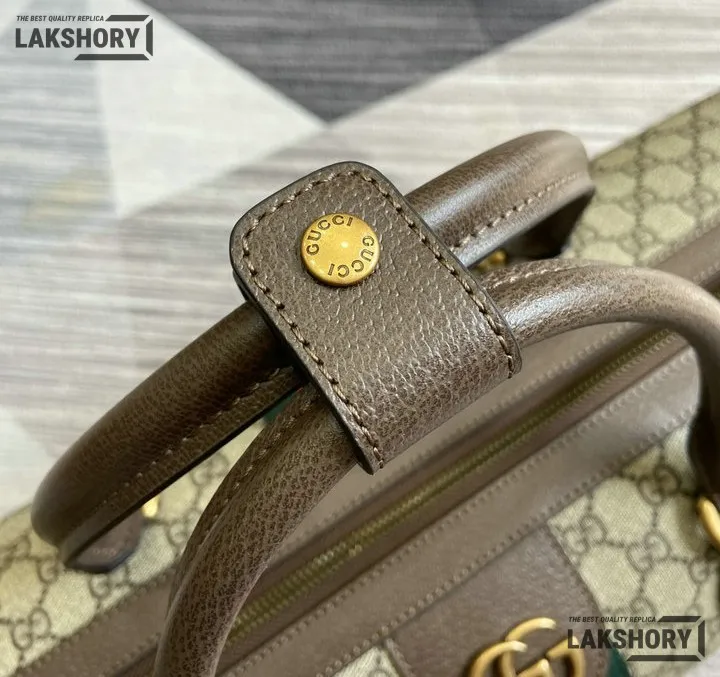 Gucci 1:1 Mirror Replica Savoy Small Carry On Duffle Bag 42CM/16.5IN Gucci Replica Ophidia Bags Gucci 1:1 Mirror Replica Savoy Small Carry On Duffle Bag 42CM/16.5IN Gucci Replica Ophidia Bags