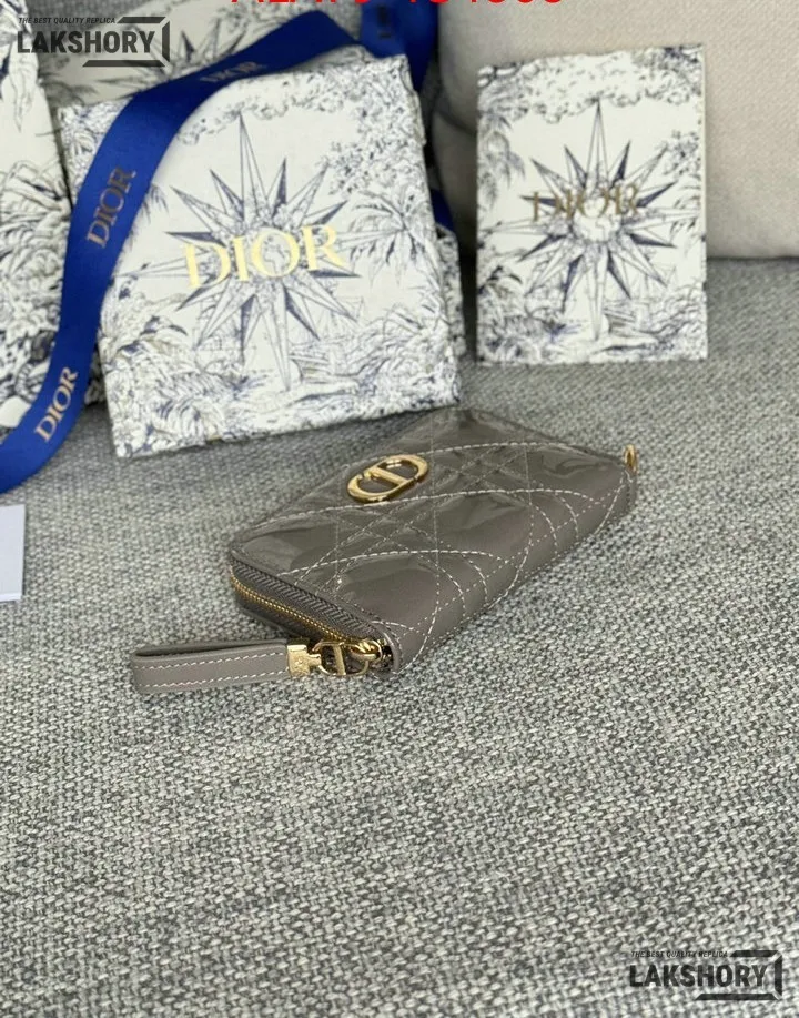 Dior 1:1 Mirror Replica Dior Microcannage Patent Leather Croisiere Wallet on Chain 11CM/4.3IN Christian Dior Replica Wallets Dior 1:1 Mirror Replica Dior Microcannage Patent Leather Croisiere Wallet on Chain 11CM/4.3IN Christian Dior Replica Wallets