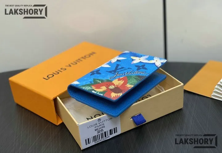 Louis Vuitton 1:1 Mirror Replica Pocket Organizer Monogram Surfin’ 7.5CM/3IN Louis Vuitton Replica Wallets Louis Vuitton 1:1 Mirror Replica Pocket Organizer Monogram Surfin’ 7.5CM/3IN Louis Vuitton Replica Wallets