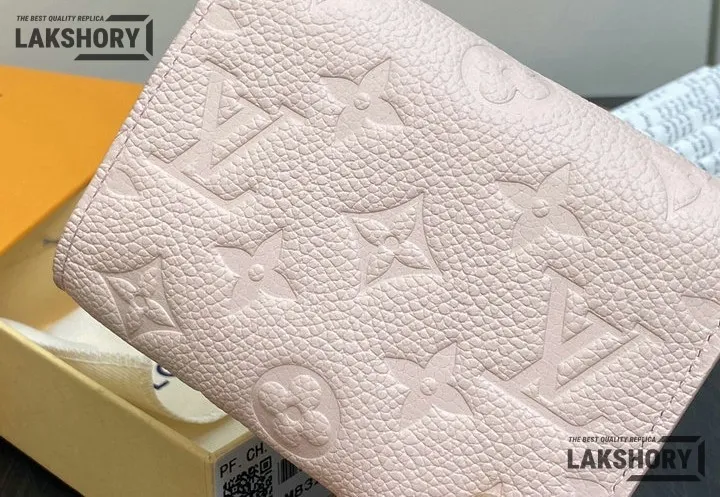 Louis Vuitton 1:1 Mirror Replica White Empreinte Monogram Leather Victorine Wallet 12CM/4.7IN Louis Vuitton Replica Wallets Louis Vuitton 1:1 Mirror Replica White Empreinte Monogram Leather Victorine Wallet 12CM/4.7IN Louis Vuitton Replica Wallets