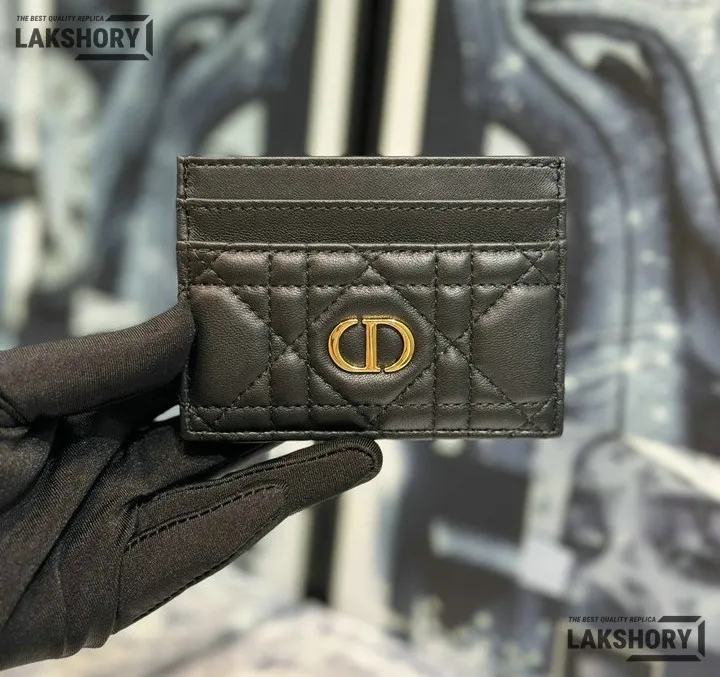Dior 1:1 Mirror Replica Dior Caro Freesia Card Holder Christian Dior Replica Wallets Dior 1:1 Mirror Replica Dior Caro Freesia Card Holder Christian Dior Replica Wallets