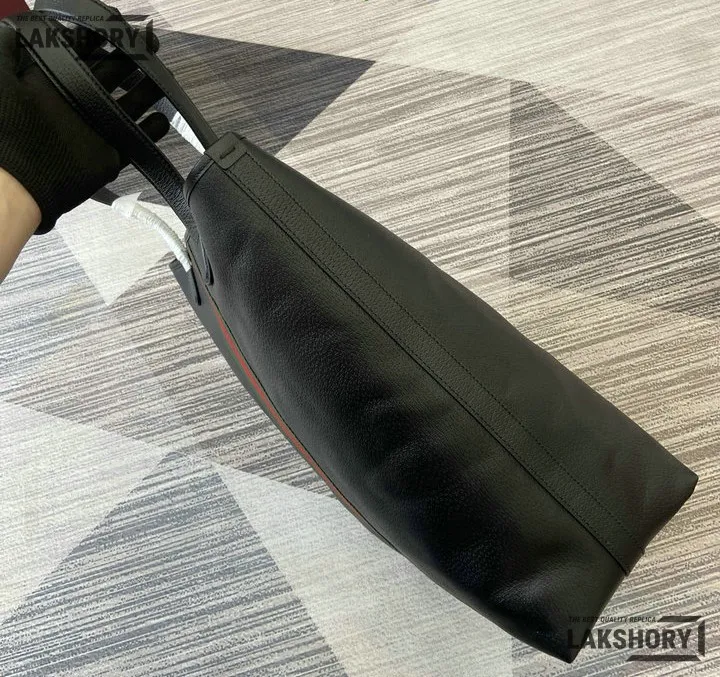 Gucci 1:1 Mirror Replica Ophidia Large Tote Bag Black Soft Leather 43CM/16.9IN Gucci Replica Ophidia Bags Gucci 1:1 Mirror Replica Ophidia Large Tote Bag Black Soft Leather 43CM/16.9IN Gucci Replica Ophidia Bags