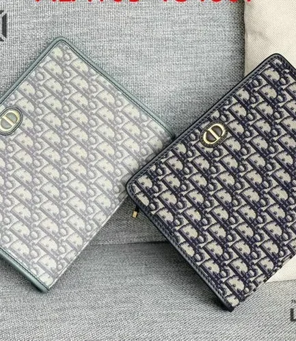 Dior 1:1 Mirror Replica 30 Montaigne Dea Pouch Oblique Jacquard 26CM/10.2IN Christian Dior Replica 30 Montaigne
