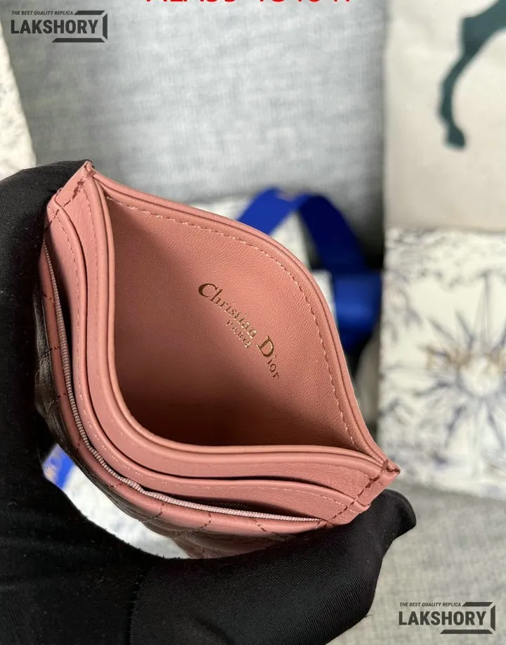 Dior 1:1 Mirror Replica Dior Jolie Freesia Card Holder 7.5CM/3IN Christian Dior Replica Wallets Dior 1:1 Mirror Replica Dior Jolie Freesia Card Holder 7.5CM/3IN Christian Dior Replica Wallets