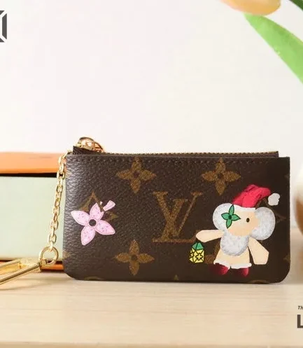 Louis Vuitton 1:1 Mirror Replica Monogram Christmas Animation Candy Factory Key Pouch 12CM/4.7IN Louis Vuitton Replica Wallets Louis Vuitton 1:1 Mirror Replica Monogram Christmas Animation Candy Factory Key Pouch 12CM/4.7IN Louis Vuitton Replica Wallets