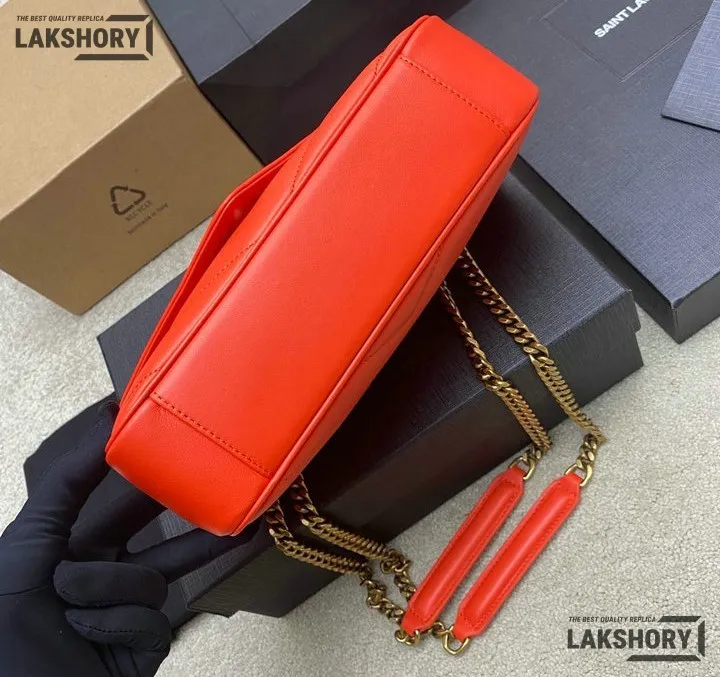 Ysl 1:1 Mirror Replica Loulou Small Matelassé Chain Bag 24CM/9.4IN Replica Crossbody Bags Ysl 1:1 Mirror Replica Loulou Small Matelassé Chain Bag 24CM/9.4IN Replica Crossbody Bags