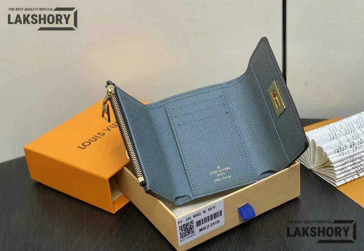 Louis Vuitton 1:1 Mirror Replica Victorine On My Side Wallet High End Leathers 12CM/4.7IN Louis Vuitton Replica Wallets Louis Vuitton 1:1 Mirror Replica Victorine On My Side Wallet High End Leathers 12CM/4.7IN Louis Vuitton Replica Wallets