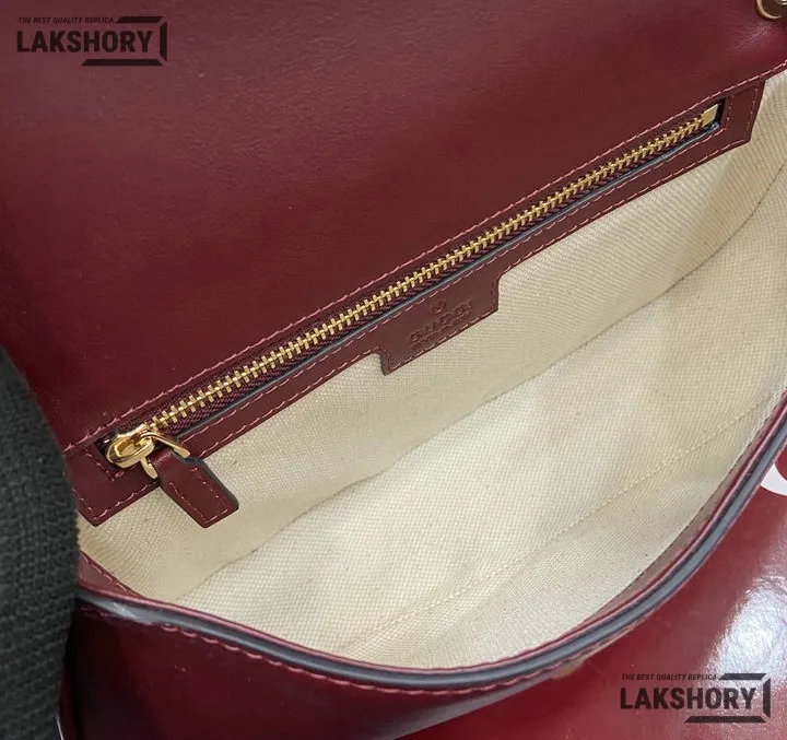 Gucci 1:1 Mirror Replica Blondie Large Shoulder Bag Red Gucci Replica Blondie Bags Gucci 1:1 Mirror Replica Blondie Large Shoulder Bag Red Gucci Replica Blondie Bags