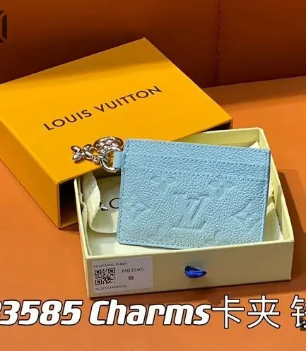 Louis Vuitton 1:1 Mirror Replica Romy Card Holder Monogram Empreinte Leather 8CM/3.1IN Louis Vuitton Replica Wallets