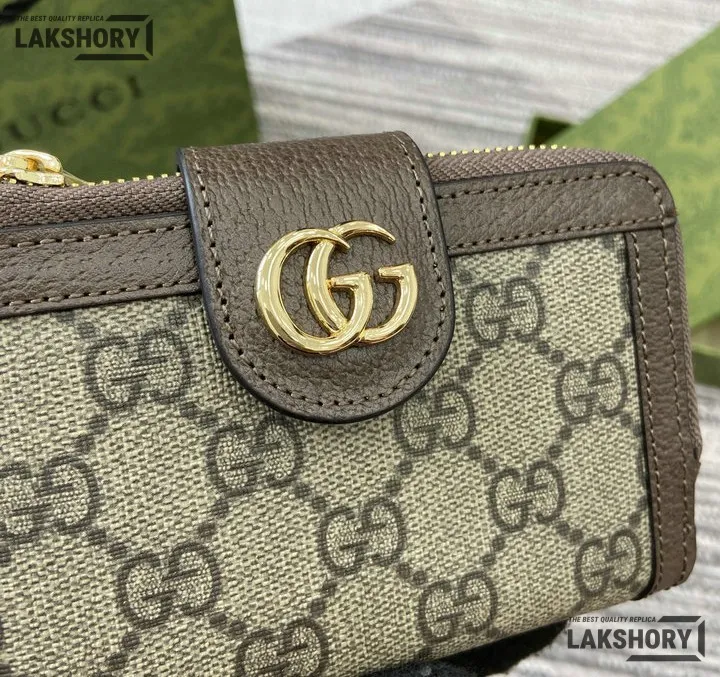 Gucci 1:1 Mirror Replica Ophidia Card Case Supreme Wallet Beige Brown 13CM/5.1IN Gucci Replica Wallets Gucci 1:1 Mirror Replica Ophidia Card Case Supreme Wallet Beige Brown 13CM/5.1IN Gucci Replica Wallets