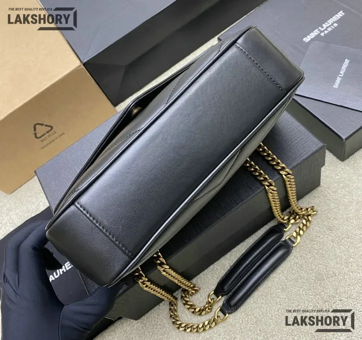 Ysl 1:1 Mirror Replica Loulou Small Matelassé Chain Bag 24CM/9.4IN Replica Crossbody Bags Ysl 1:1 Mirror Replica Loulou Small Matelassé Chain Bag 24CM/9.4IN Replica Crossbody Bags
