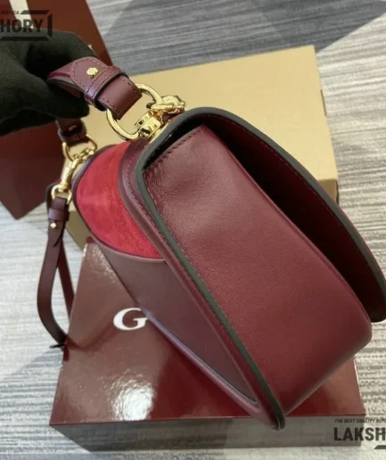 Gucci 1:1 Mirror Replica Blondie Large Shoulder Bag Red Gucci Replica Blondie Bags