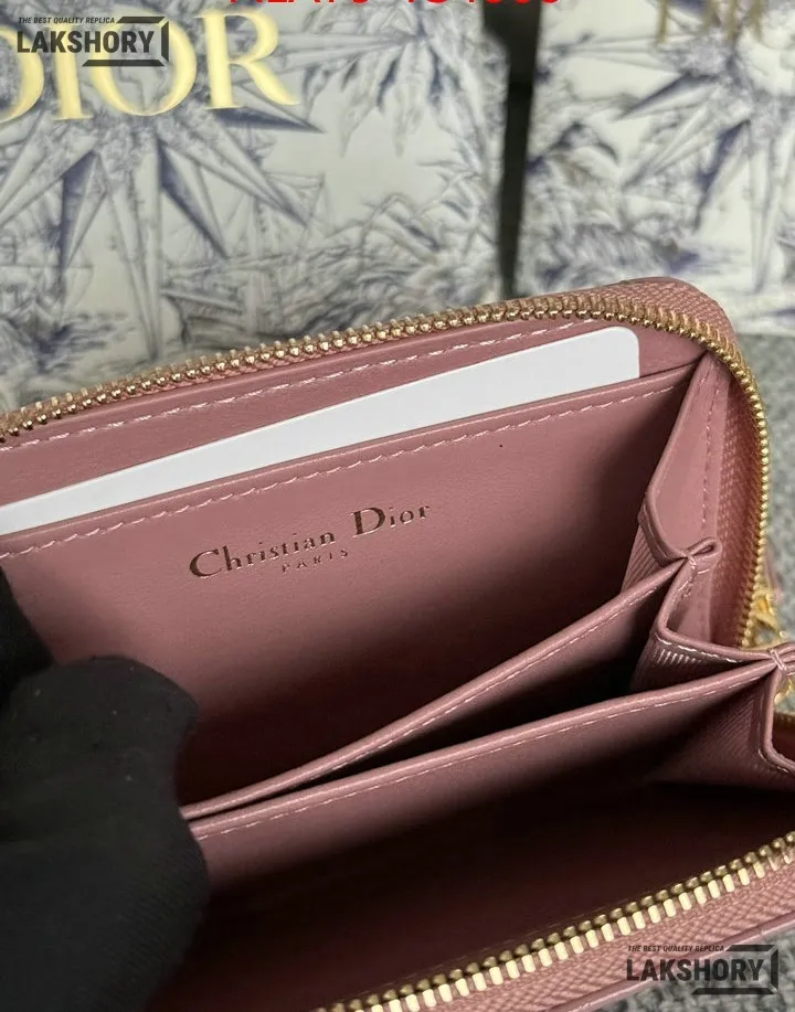 Dior 1:1 Mirror Replica Dior Microcannage Patent Leather Croisiere Wallet on Chain 11CM/4.3IN Christian Dior Replica Wallets Dior 1:1 Mirror Replica Dior Microcannage Patent Leather Croisiere Wallet on Chain 11CM/4.3IN Christian Dior Replica Wallets