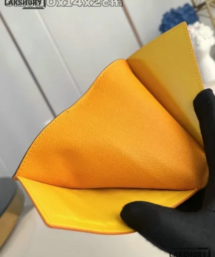 Louis Vuitton 1:1 Mirror Replica Passport Cover Safran Yellow 14CM/5.5IN Louis Vuitton Replica Wallets Louis Vuitton 1:1 Mirror Replica Passport Cover Safran Yellow 14CM/5.5IN Louis Vuitton Replica Wallets