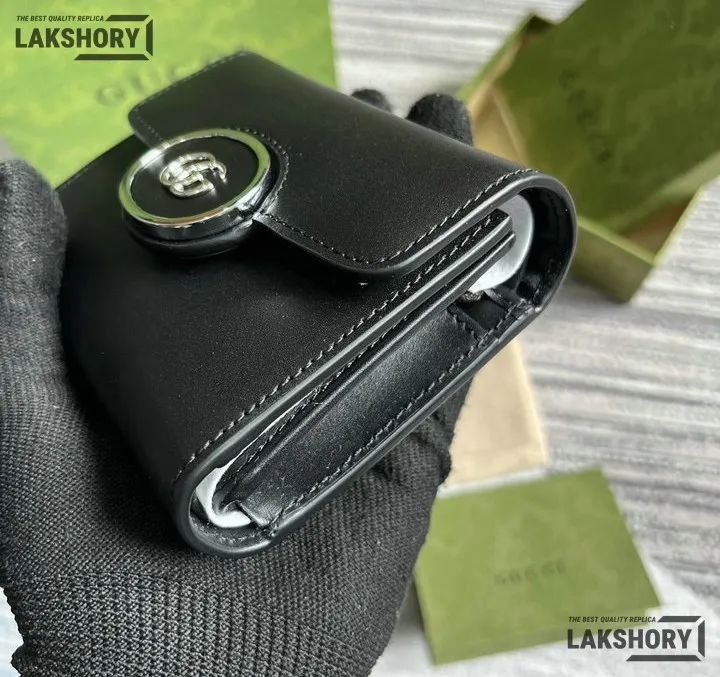 Gucci 1:1 Mirror Replica Petite GG Medium Wallet Black 11CM/4.3IN Gucci Replica Wallets Gucci 1:1 Mirror Replica Petite GG Medium Wallet Black 11CM/4.3IN Gucci Replica Wallets