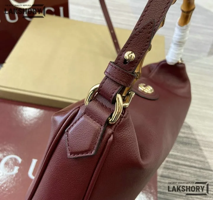 Gucci 1:1 Mirror Replica Diana Medium Shoulder Bag Rosso Red 30CM/11.8IN Gucci Replica Bamboo Bags Gucci 1:1 Mirror Replica Diana Medium Shoulder Bag Rosso Red 30CM/11.8IN Gucci Replica Bamboo Bags