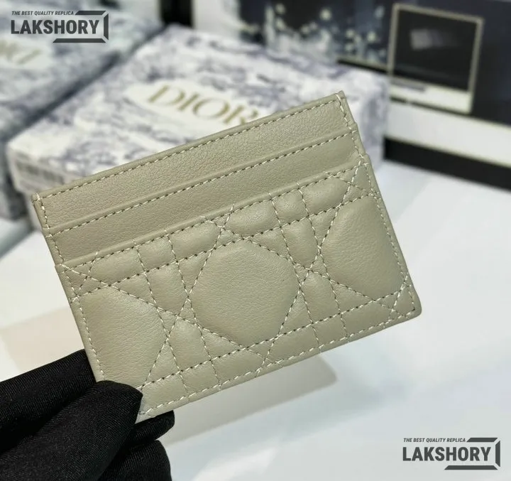Dior 1:1 Mirror Replica Dior Caro Freesia Card Holder Christian Dior Replica Wallets Dior 1:1 Mirror Replica Dior Caro Freesia Card Holder Christian Dior Replica Wallets