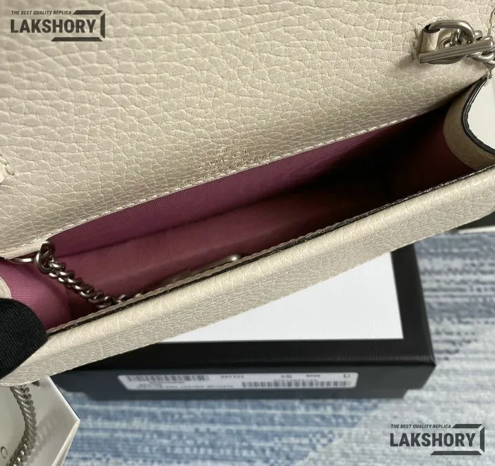 Gucci 1:1 Mirror Replica Dionysus Mini White Shoulder Bag 16.5CM/6.5IN Gucci Replica Dionysus Bags Gucci 1:1 Mirror Replica Dionysus Mini White Shoulder Bag 16.5CM/6.5IN Gucci Replica Dionysus Bags