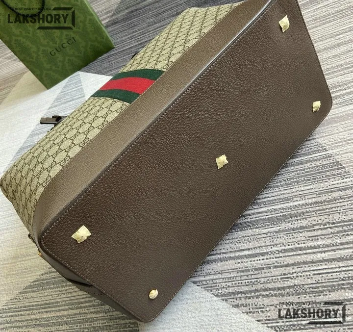Gucci 1:1 Mirror Replica Savoy Small Carry On Duffle Bag 42CM/16.5IN Gucci Replica Ophidia Bags Gucci 1:1 Mirror Replica Savoy Small Carry On Duffle Bag 42CM/16.5IN Gucci Replica Ophidia Bags
