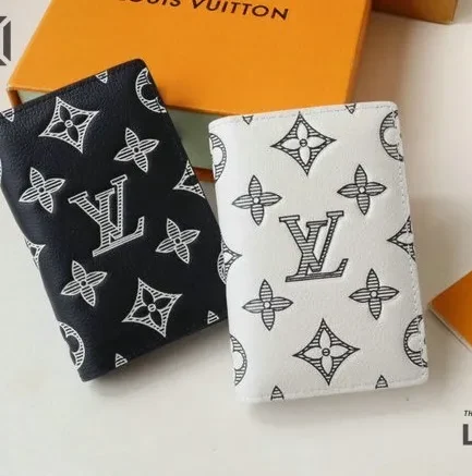 Louis Vuitton 1:1 Mirror Replica Calfskin Monogram Shadow Pocket Organizer 11CM/4.3IN Louis Vuitton Replica Wallets