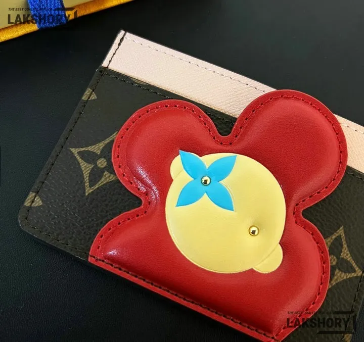 Louis Vuitton 1:1 Mirror Replica Monogram Vivienne Card Holder 7CM/2.8IN Louis Vuitton Replica Wallets Louis Vuitton 1:1 Mirror Replica Monogram Vivienne Card Holder 7CM/2.8IN Louis Vuitton Replica Wallets