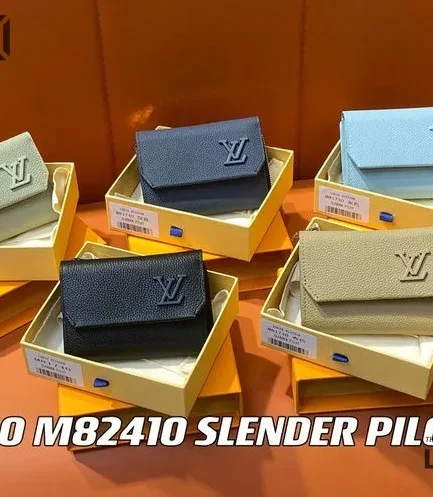 Louis Vuitton 1:1 Mirror Replica Slender Pilot LV Aerogram 11CM/4.3IN Louis Vuitton Replica Wallets