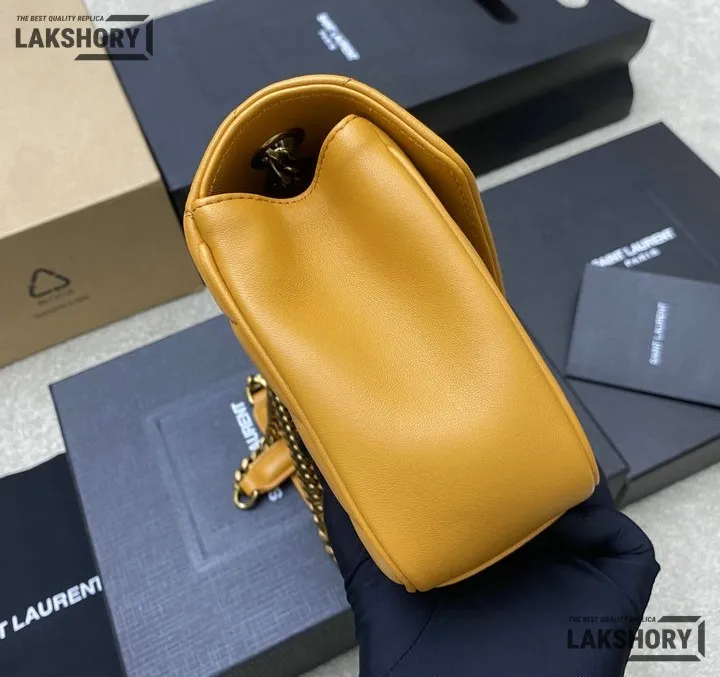 Ysl 1:1 Mirror Replica Loulou Small Matelassé Chain Bag 24CM/9.4IN Replica Crossbody Bags Ysl 1:1 Mirror Replica Loulou Small Matelassé Chain Bag 24CM/9.4IN Replica Crossbody Bags