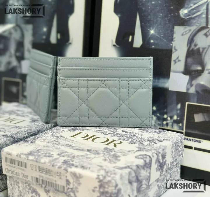Dior 1:1 Mirror Replica Dior Caro Freesia Card Holder Christian Dior Replica Wallets Dior 1:1 Mirror Replica Dior Caro Freesia Card Holder Christian Dior Replica Wallets