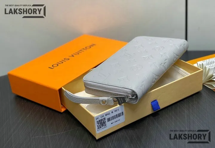 Louis Vuitton 1:1 Mirror Replica Zippy Wallet Monogram Empreinte Brume Gray 19.5CM/7.7IN Louis Vuitton Replica Wallets Louis Vuitton 1:1 Mirror Replica Zippy Wallet Monogram Empreinte Brume Gray 19.5CM/7.7IN Louis Vuitton Replica Wallets