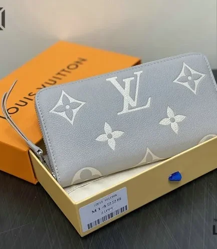 Louis Vuitton 1:1 Mirror Replica Zippy Wallet Monogram Empreinte 19.5CM/7.7IN Louis Vuitton Replica Wallets