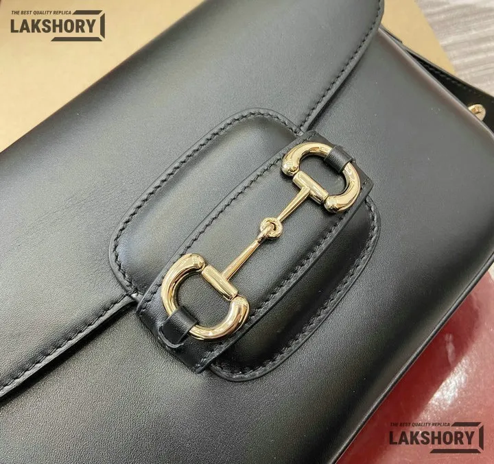 Gucci 1:1 Mirror Replica Horsebit 1955 Medium Shoulder Bag 26CM/10.2IN Gucci Replica Horsebit Bags Gucci 1:1 Mirror Replica Horsebit 1955 Medium Shoulder Bag 26CM/10.2IN Gucci Replica Horsebit Bags