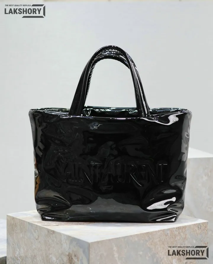 YSL 1:1 Mirror Replica Padded Cowhide Maxi Tote Bag Black 50CM/19.7IN Replica Tote Bags YSL 1:1 Mirror Replica Padded Cowhide Maxi Tote Bag Black 50CM/19.7IN Replica Tote Bags