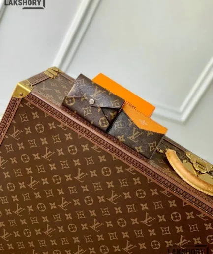 Louis Vuitton 1:1 Mirror Replica Kirigami Card Holder Monogram 11CM/4.3IN Louis Vuitton Replica Wallets