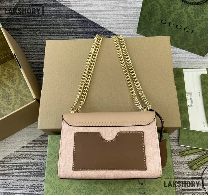 Gucci 1:1 Mirror Replica Padlock GG Supreme Small Shoulder Bag 20CM/7.9IN Gucci Replica Padlock Bags Gucci 1:1 Mirror Replica Padlock GG Supreme Small Shoulder Bag 20CM/7.9IN Gucci Replica Padlock Bags